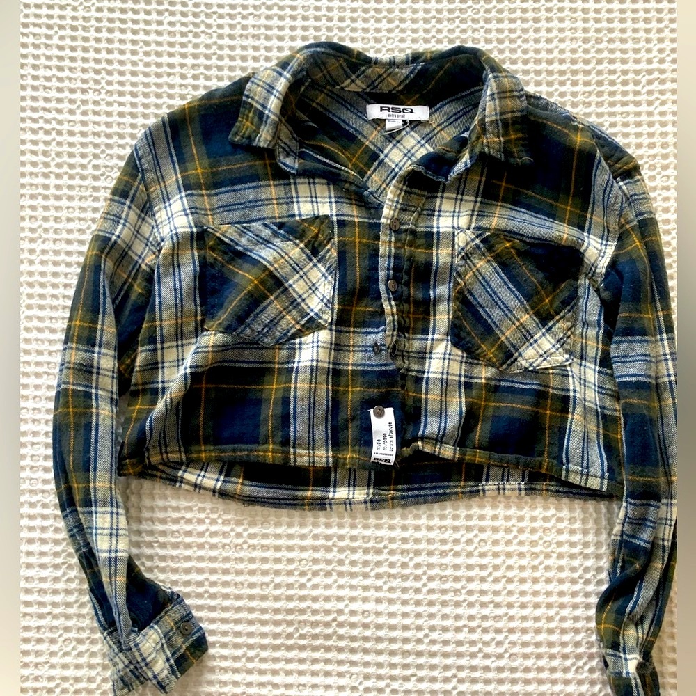 Tillys| Women’s Cropped Flannel